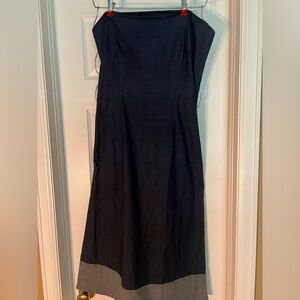 Darling strapless denim dress by 3B